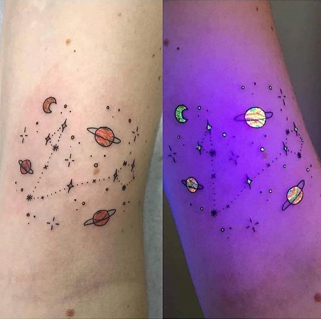 호주 시드니에서 활동하는 타투이스트의 UV타투 | 인스티즈