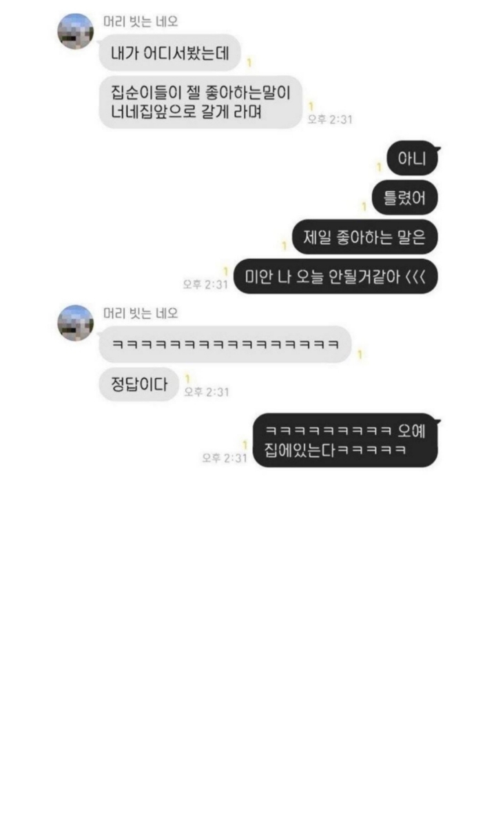 집이 좋은 이들이 좋아하는 말 | 인스티즈