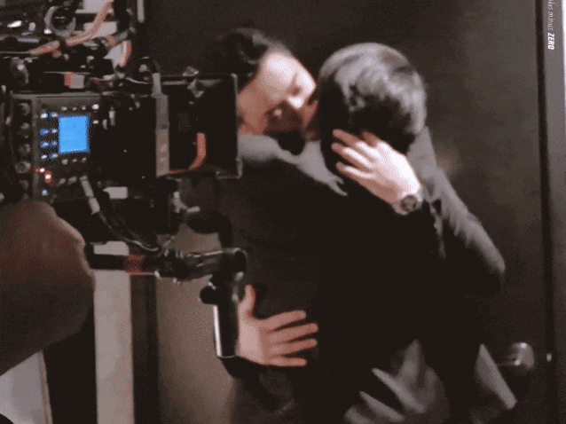 김혜수 주지훈 으른 키스신 메이킹.gif | 인스티즈