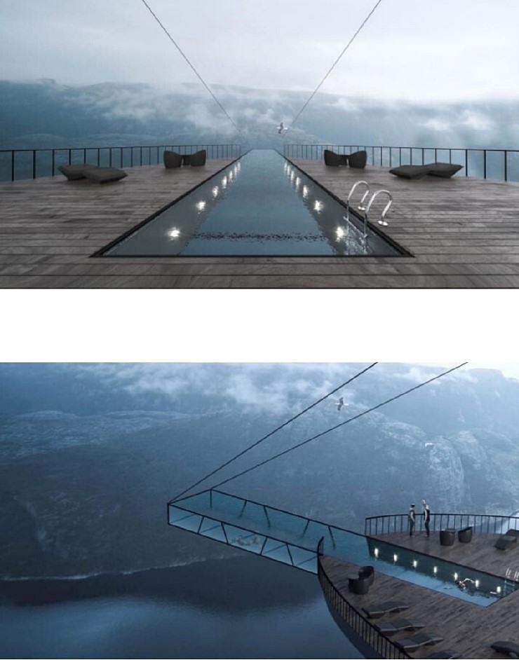 꽤 흔하다는 노르웨이 수영장 | 인스티즈