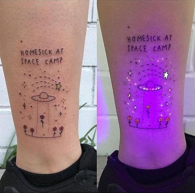 호주 시드니에서 활동하는 타투이스트의 UV타투 | 인스티즈