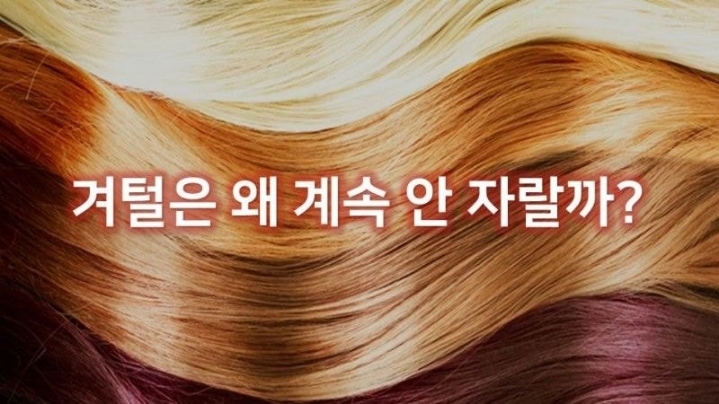 겨드랑이 털은 왜 계속 안 자랄까?.JPG | 인스티즈