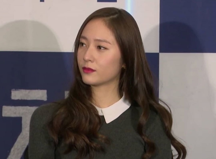 드라마 써치 제작 보고회 크리스탈.GIF | 인스티즈