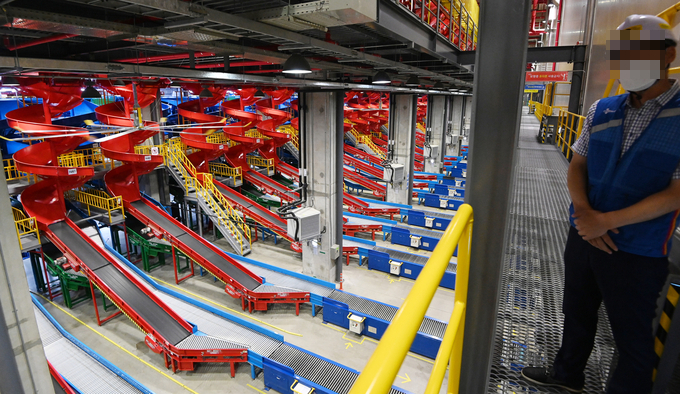 CJ대한통운 곤지암 허브의 위엄.JPG | 인스티즈