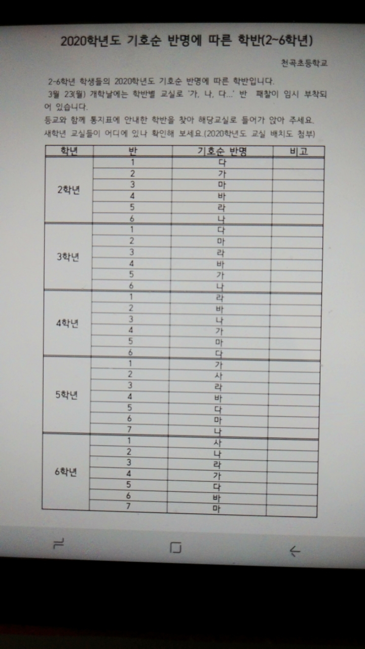 천곡초등학교 이미지