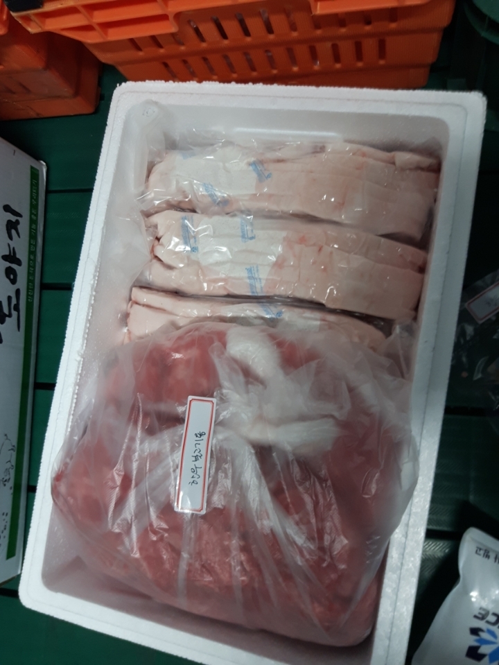 명품한우한돈 이미지
