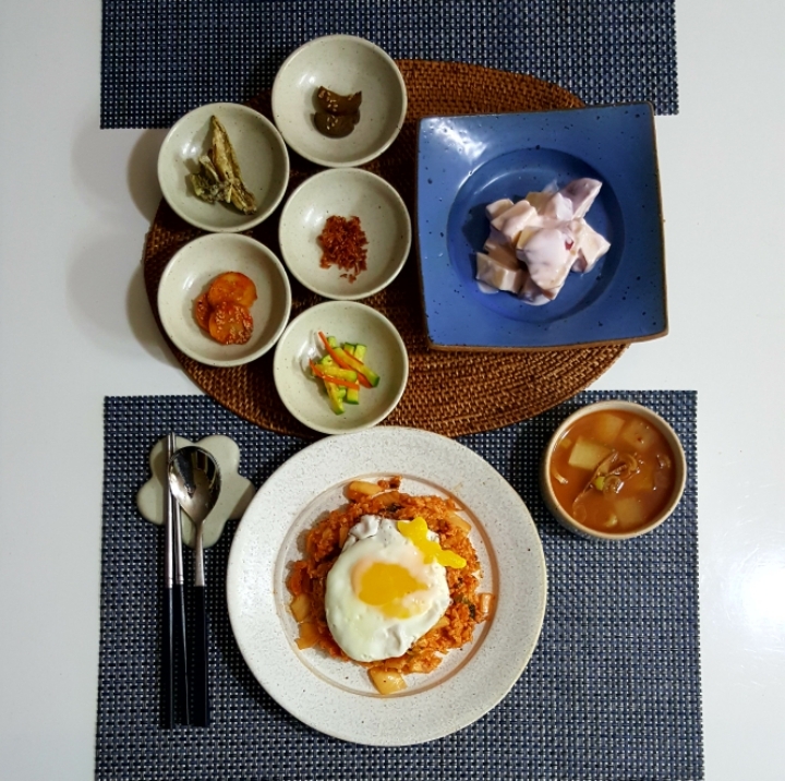 아침밥상 이미지