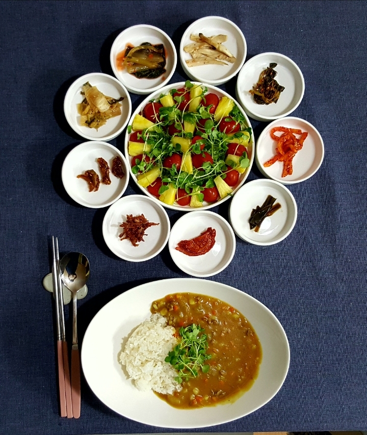 아침밥상 이미지