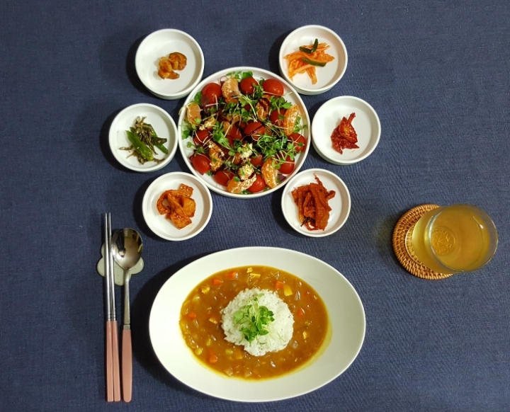 아침밥상 이미지
