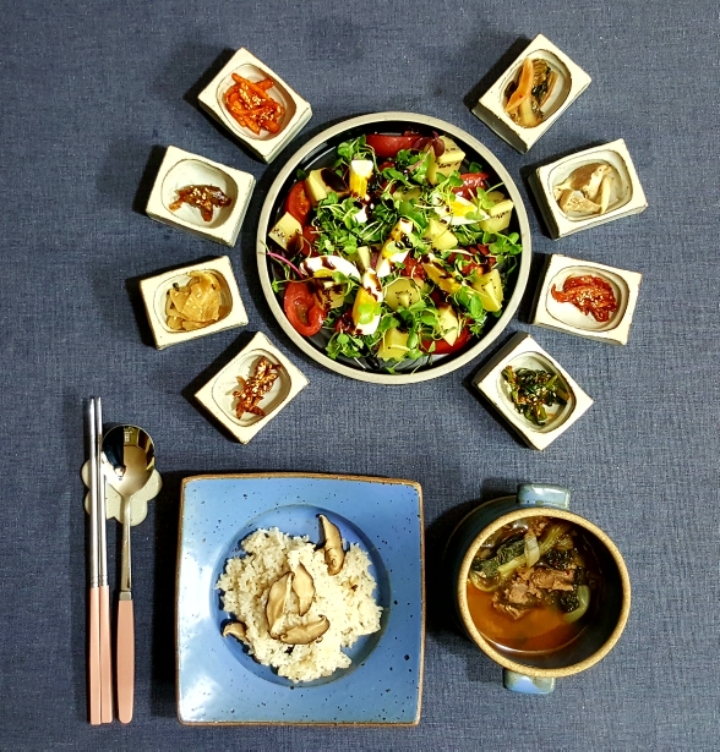 아침밥상 이미지