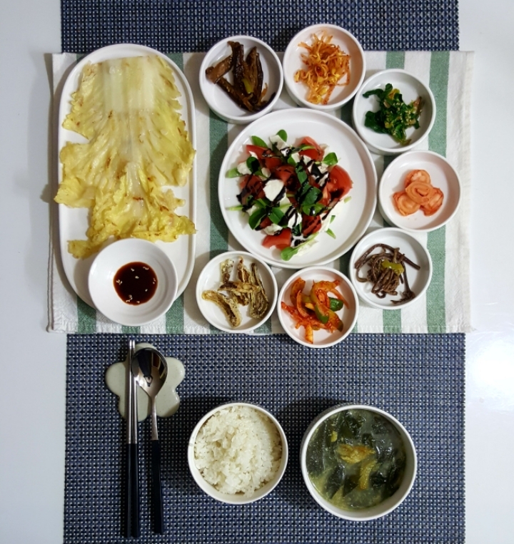 아침밥상 이미지