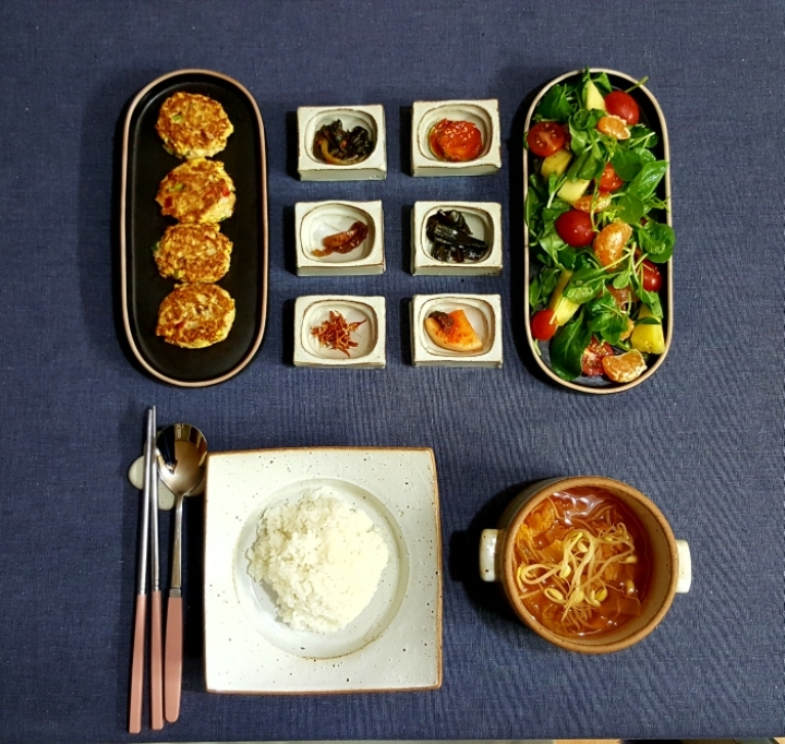 아침밥상 이미지