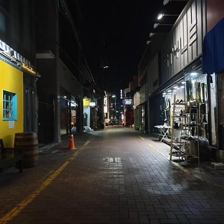 어젯밤 대구 동성로 길거리 상황 | 인스티즈