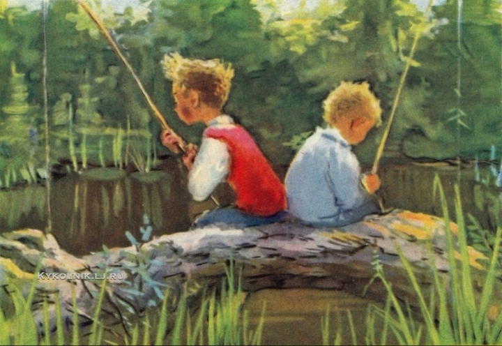 소련 화가들이 그린 어부 | 인스티즈