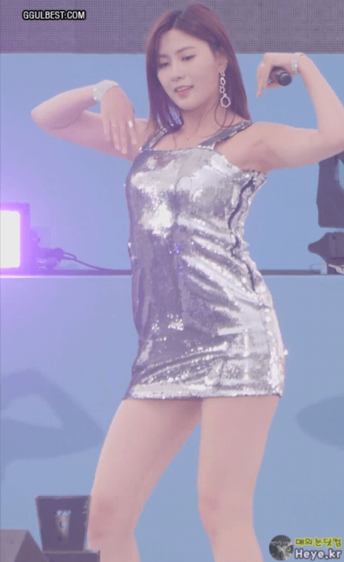 은갈치색 원피스 오하영 .gif | 인스티즈