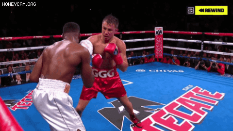 복서의 펀치력 간접 체감...gif | 인스티즈