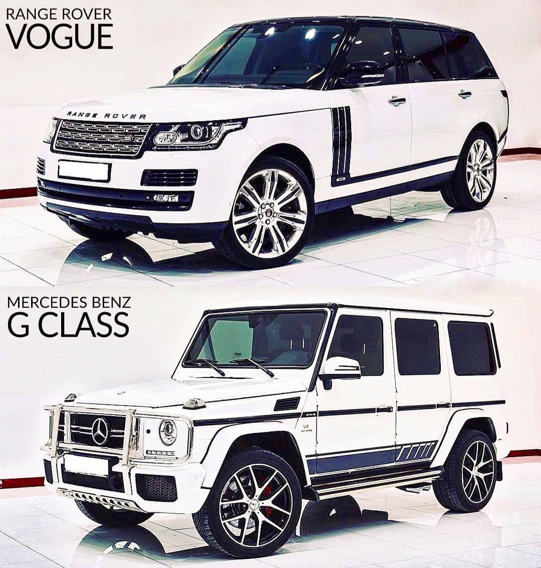 레인지로버 보그 vs 벤츠 지바겐 | 인스티즈