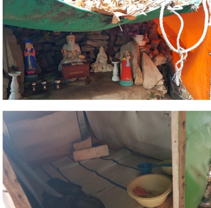 산속에 이상한 천막이 있어 가보았다는 남자.jpg | 인스티즈