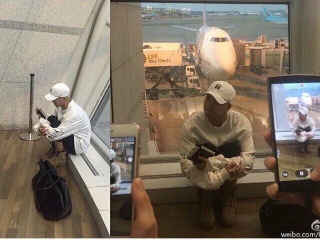 아이돌 공항 사진이 만들어지는 과정 ㄷㄷ | 인스티즈