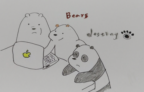 엄마곰이랑 강제로 헤어지는 아기곰 | 인스티즈