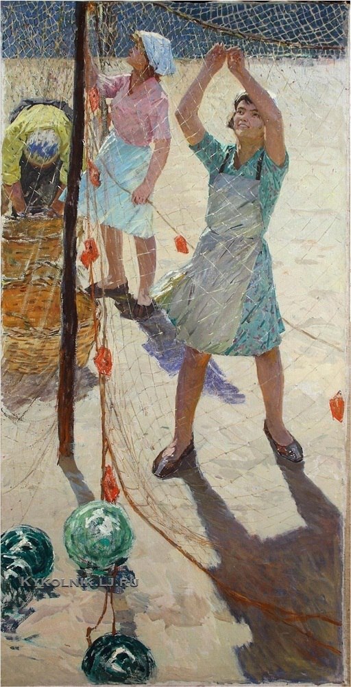 소련 화가들이 그린 어부 | 인스티즈