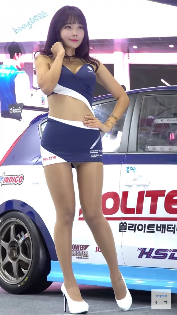 홍진영 닮은 레이싱걸 | 인스티즈