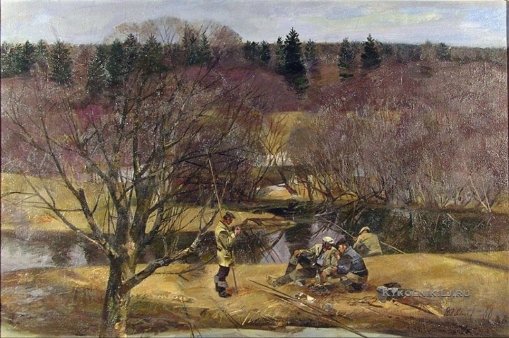 소련 화가들이 그린 어부 | 인스티즈