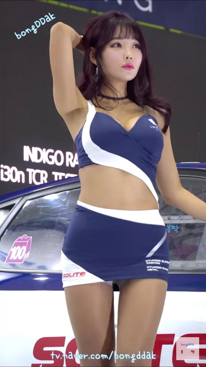 홍진영 닮은 레이싱걸 | 인스티즈