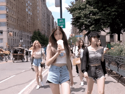 뉴욕에서 속상한 아이즈원 장원영 | 인스티즈