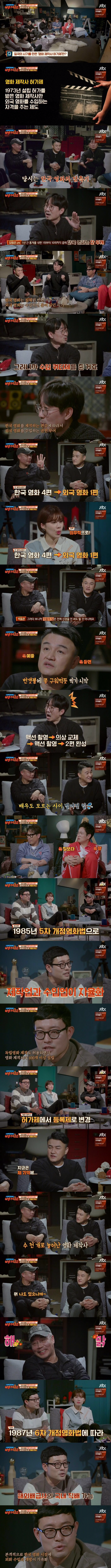 방구석1열에 나온 스크린쿼터제 & 스크린 독과점 이야기 | 인스티즈