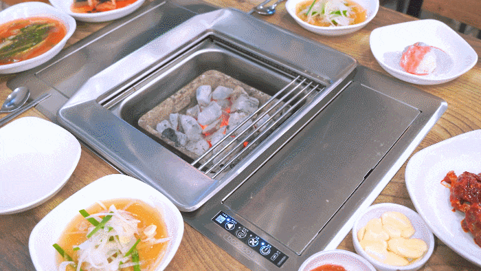 요즘 고기불판 ㄷㄷㄷ.gif | 인스티즈