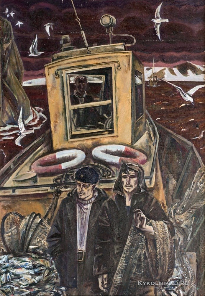 소련 화가들이 그린 어부 | 인스티즈