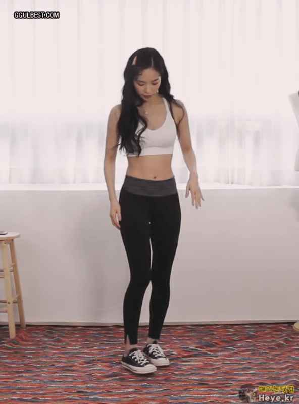 김소리 레깅스 GIF | 인스티즈