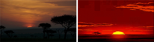 라이온킹 1994/2019 비교.jpgif | 인스티즈