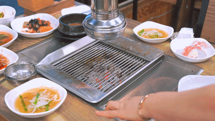 요즘 고기불판 ㄷㄷㄷ.gif | 인스티즈