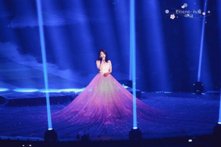 아이유 콘서트용 드레스 크기.jpg | 인스티즈