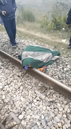 철도 사고 현장.gif | 인스티즈