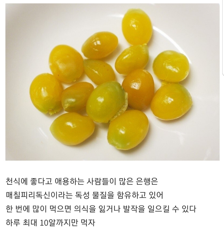 잘못 먹으면 죽는 음식들.jpg | 인스티즈