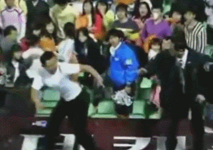 추억의 사직구장 달건이 난동사건 gif | 인스티즈