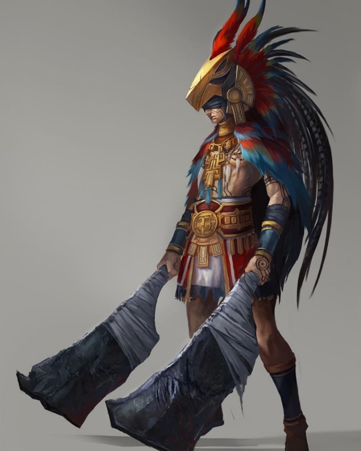 아즈텍 전사 이미지 | 인스티즈