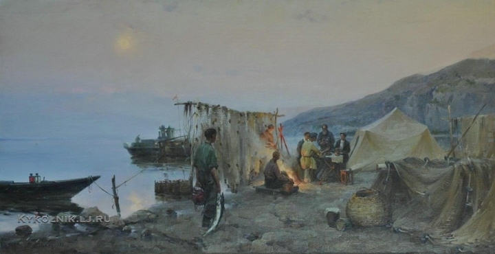소련 화가들이 그린 어부 | 인스티즈