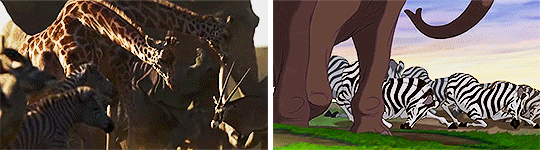 라이온킹 1994/2019 비교.jpgif | 인스티즈