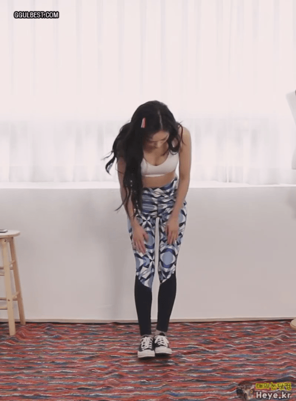 김소리 레깅스 GIF | 인스티즈