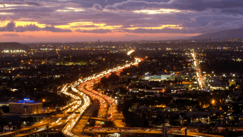 하늘에서 본 로스엔젤레스.gif | 인스티즈