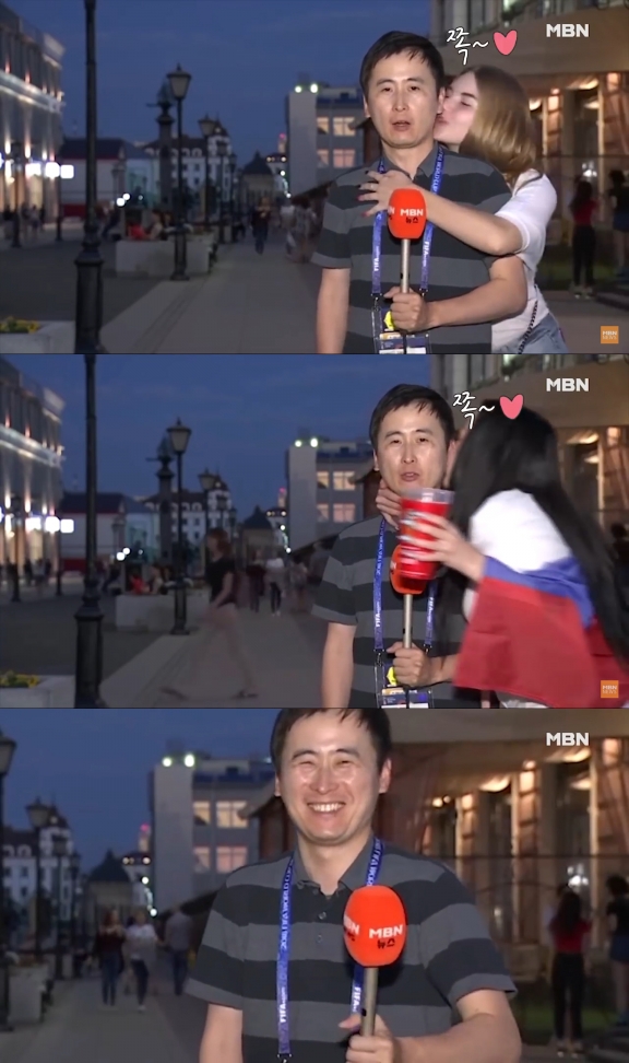 성추행 당하는 기자 리포터... | 인스티즈