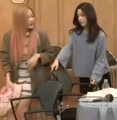 뒷정리 전문 리더 아이린 | 인스티즈
