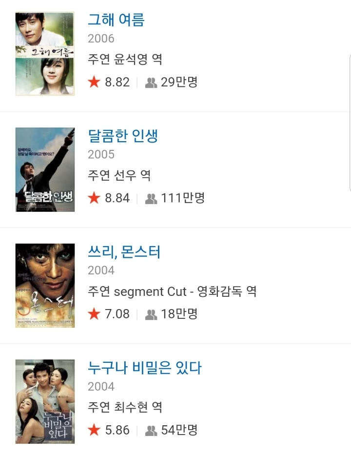 이병헌 영화 중 최고의 작품 3대장을 뽑는다면?.jpg | 인스티즈