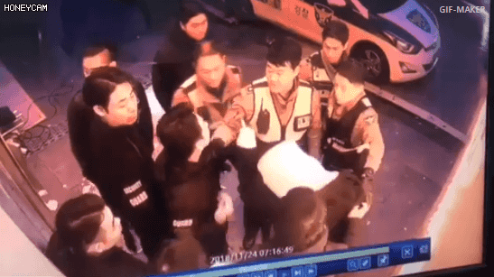 버닝썬 새로운 CCTV화면 gif | 인스티즈