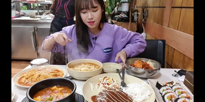 쯔양 간단한 한끼식사 | 인스티즈