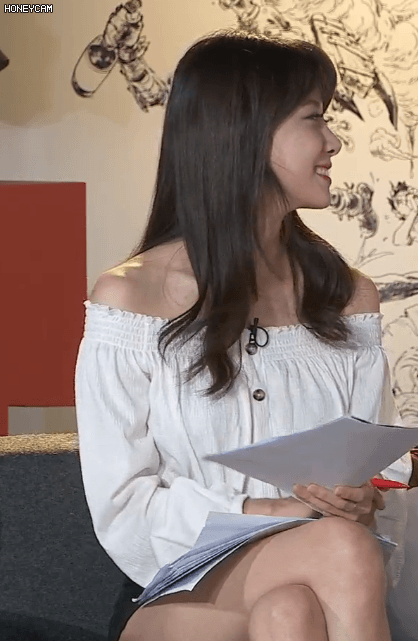 김민아 기상캐스터 .gif | 인스티즈